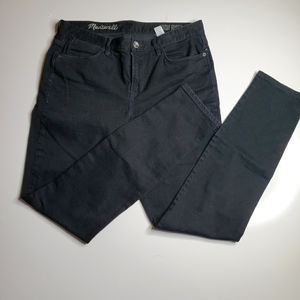 Madewell  High-rise black jeans size 31